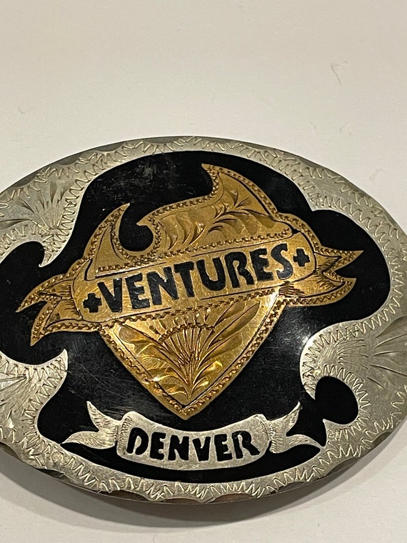 VENTURES DENVER Hand Made Multicolor Engraving Me… - image 2