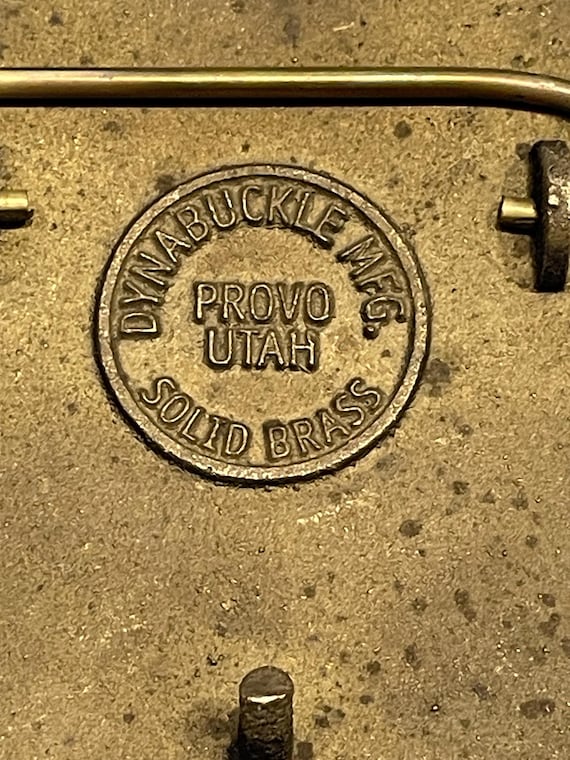 SILVER AXE BOYSCOUT Dynabuckle Solid Brass Belt B… - image 5