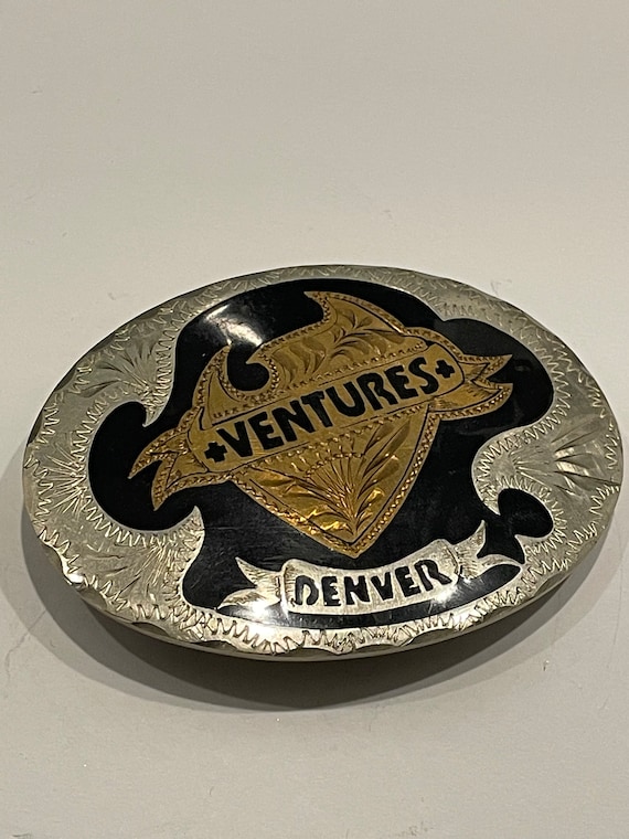 VENTURES DENVER Hand Made Multicolor Engraving Me… - image 3