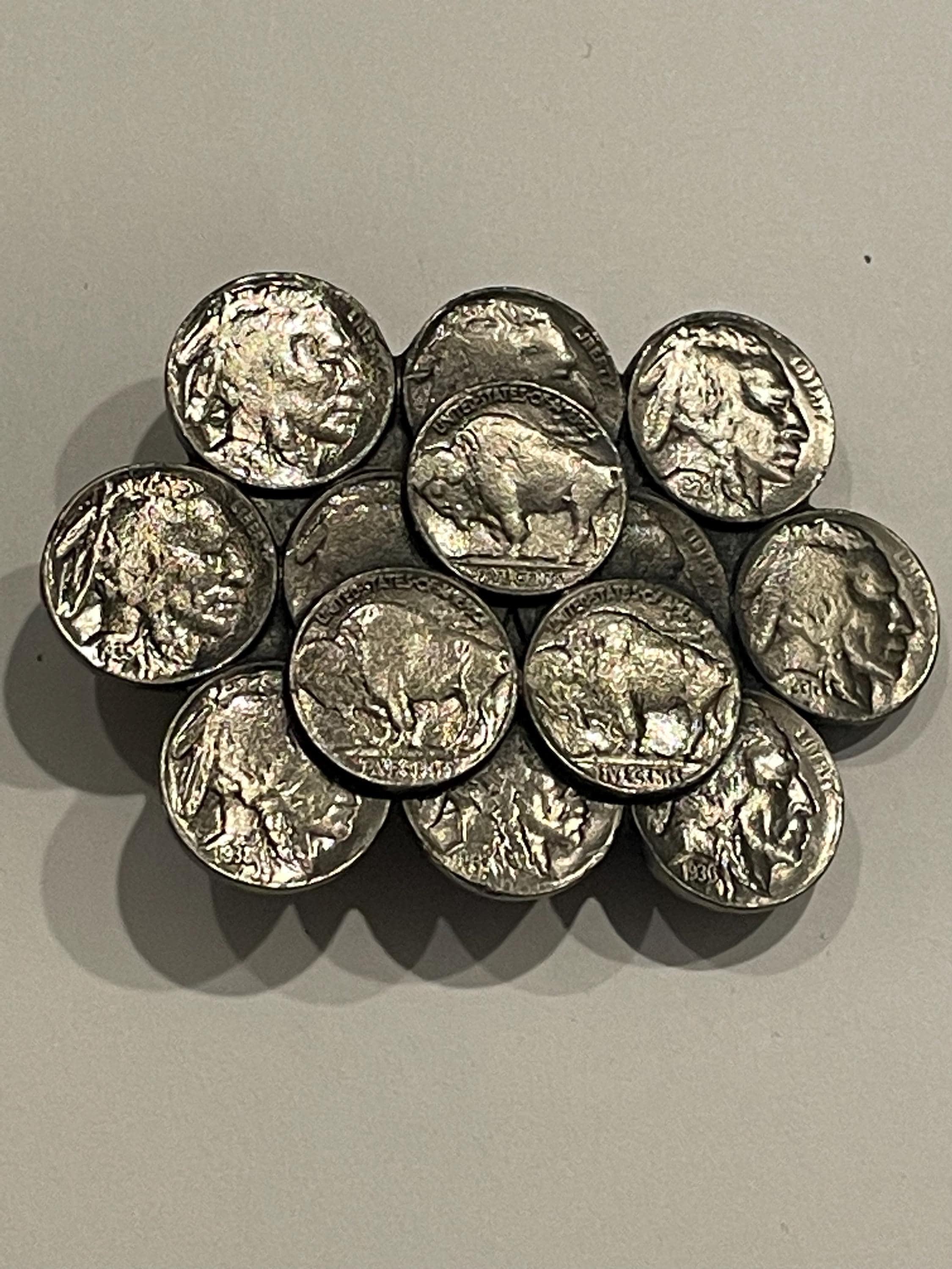 Buffalo nickel belt buckle hot sale