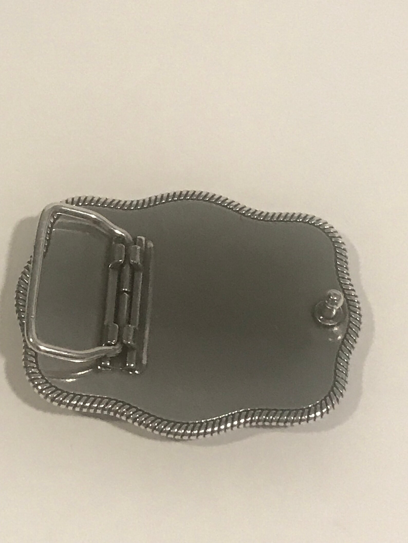 BUY ME Rodeo Champion Silver Tone Metal Belt Buckle