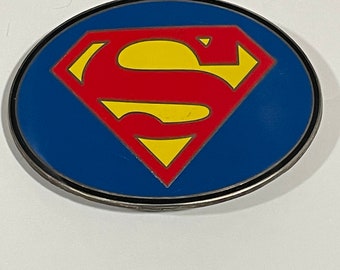 SUPERMAN Symbol GTO DC Comics Metal Belt Buckle Vintage Unique Rare