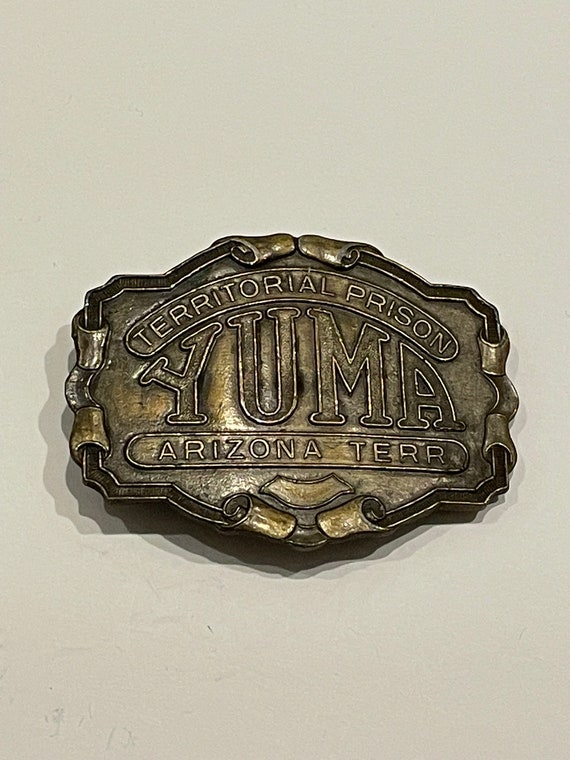Yuma Territorial Prison Arizona Vintage Belt Buckle - Gem