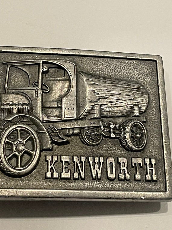 KENWORTH Great Moments in Tracking Metal Belt Buc… - image 2