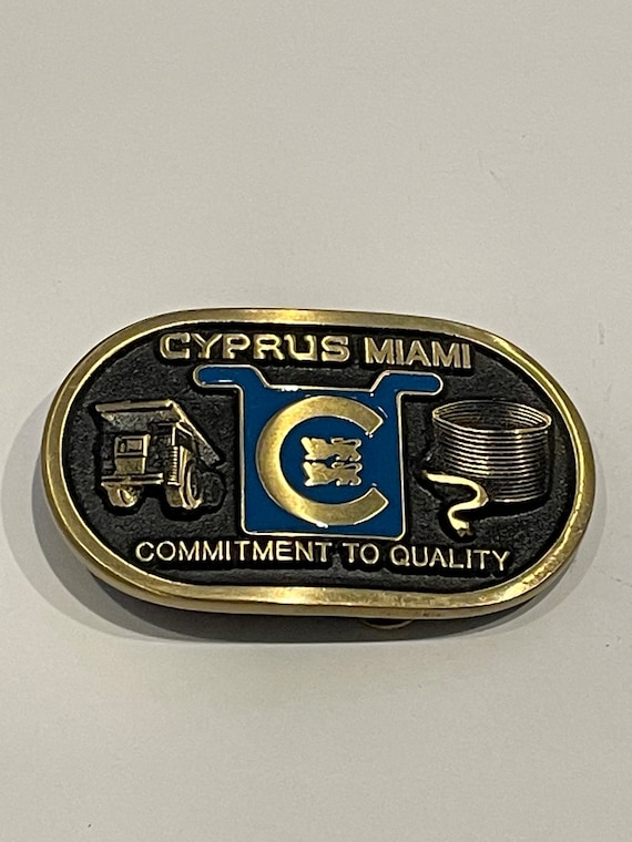 CYPRUS MIAMI Commitment to Quality DYNABUCKLE Sol… - image 1