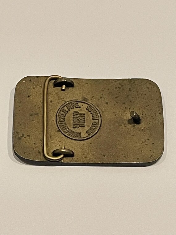 SILVER AXE BOYSCOUT Dynabuckle Solid Brass Belt B… - image 4