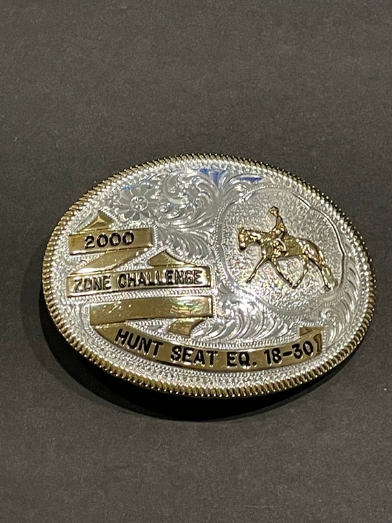 MONTANA SILVERSMITHS 2000 Horse Zone Challenge Hunt Seat Silver