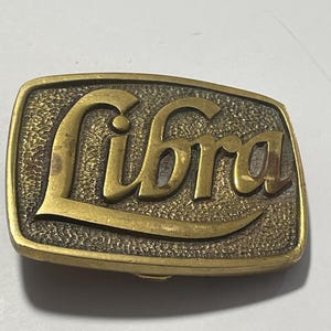 Libra Belt Buckle - Etsy display picture 3