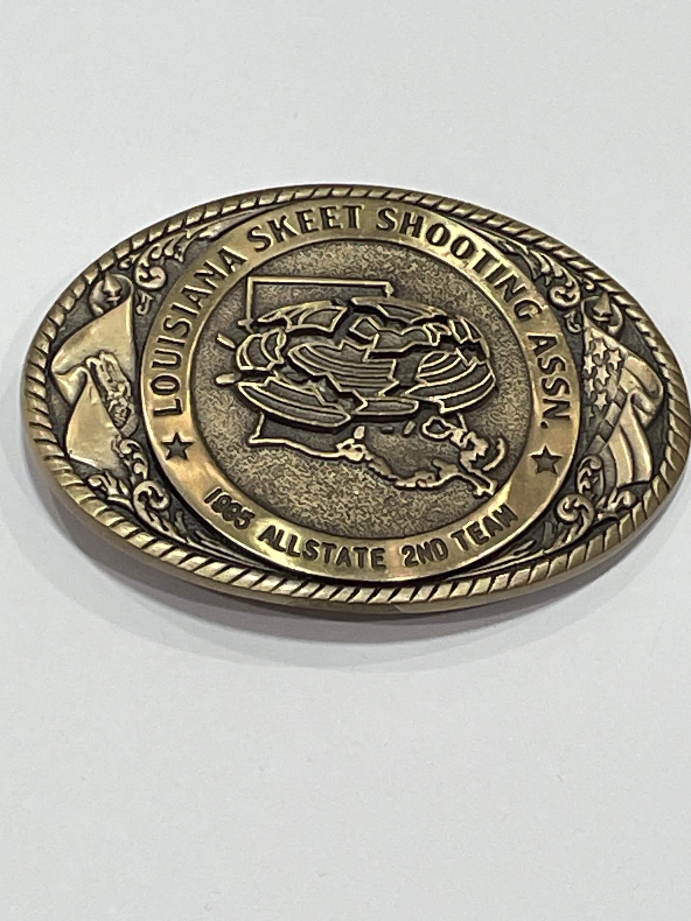Skeet Belt Buckle - Etsy display picture 3