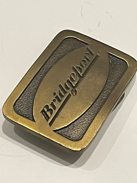BRIDGEPORT Indiana Metal Craft Solid Brass Metal … - image 2
