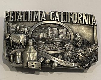 TEXAS ROADHOUSE Solid Pewter Belt Buckle NEW Vintage Unique  display picture 2