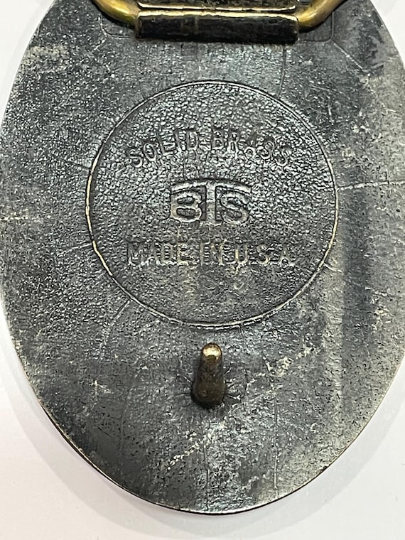 DANIEL CONSTRUCTION BTS Solid Brass Belt Buckle V… - image 5