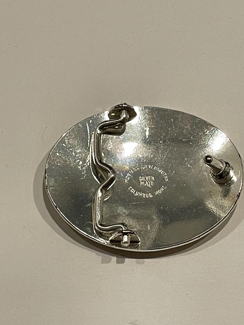 MONTANA SILVERSMITHS Letter B Monogram Floral Engraved Silver Plate ...