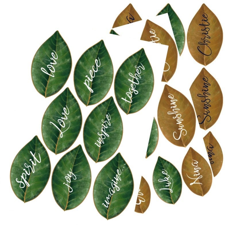 Paper Magnolia Printable Template DIY Magnolia Tree Kit - Etsy