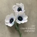 Stephanie Botfield reviewed ThePaperHeart Handmade Anemone crepe paper flower - tutorial + templates, DIY paper craft decoration kit