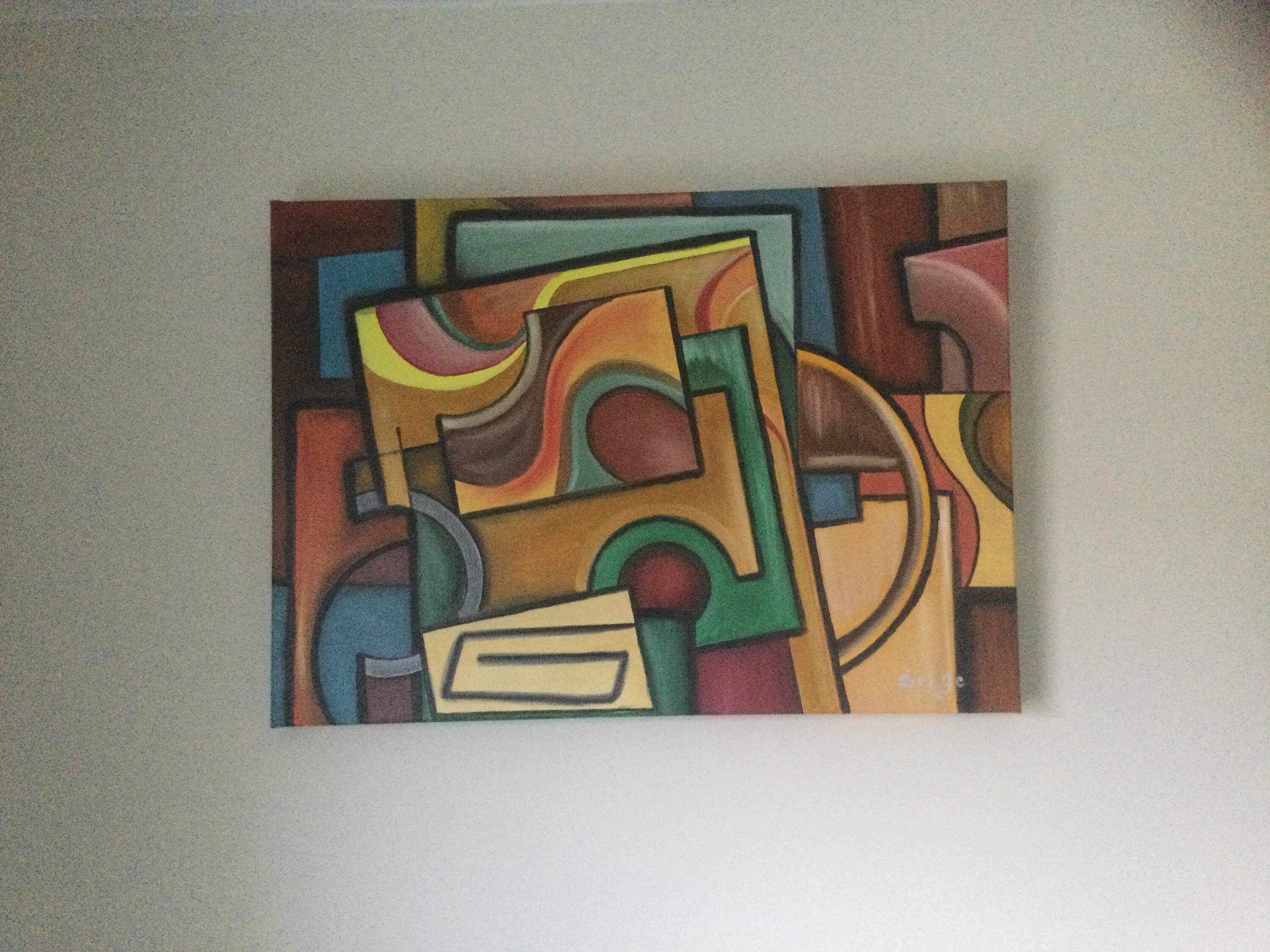 Tableau New Abstractus Peintures à L'huiles