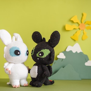 Dragon Crochet Pattern PDF – Amigurumi Doll Plush Toy