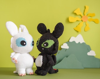 Dragon Crochet Pattern PDF – Amigurumi Doll Plush Toy