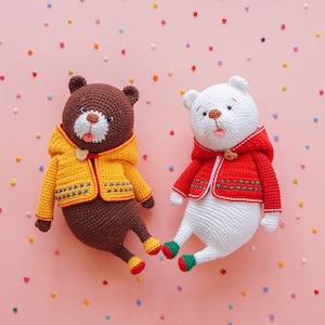 The Polar Bear (Amigurumi Pattern/Amigurumi Crochet Pattern/Crochet Amigurumi Pattern by Aquariwool)