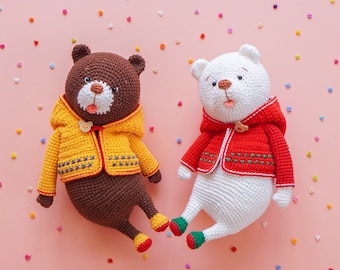 The Polar Bear (Amigurumi Pattern/Amigurumi Crochet Pattern/Crochet Amigurumi Pattern by Aquariwool)