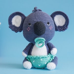 Dummy The Baby Koala (Amigurumi Crochet Pattern by Aquariwool)