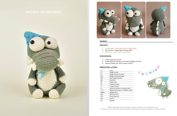 Simplified Zoomigurumi: Easy-to-Follow Crochet Patterns for Crafting Animal  Characters: Crochet Animals