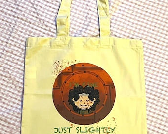Iron Lung Convict Survivor Simon Map and Ship film quote Beach college Uni Shopping Tote Bag