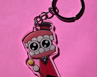 Circus Ringmaster Digital Game Character keychain bag charm