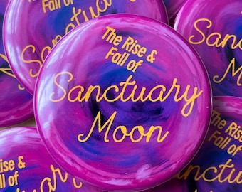 Murderbot diaries sanctuary moon pin badge