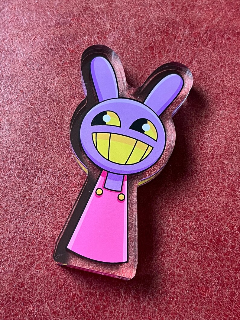 Circus Jester & Rabbit Standees, Digital Game Character Decor - Etsy