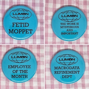 Innie Staff pin badge for the office employee department work reward program