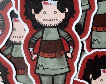 Iron Lung Convict Survivor Simon sticker