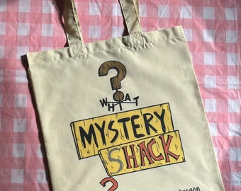 Mystery Shack gift  Bag tote beach college university shopping Tote bag