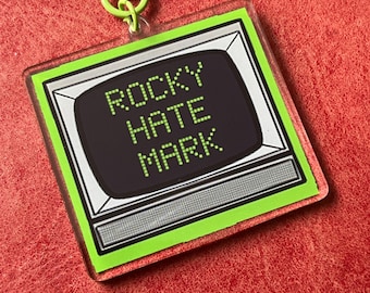 PHM Project Rocky Grace and Mark  computer quote keychain