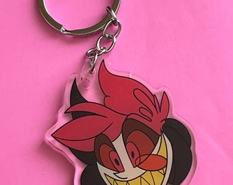 Hotel Hazbin  Alastor  keychain bag charm