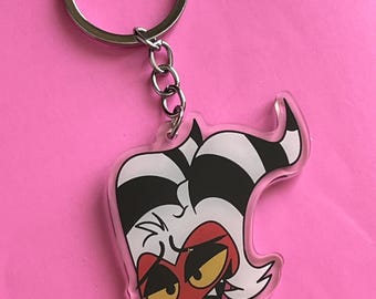 Hotel Hazbin  Helluva Boss  keychain bag charm