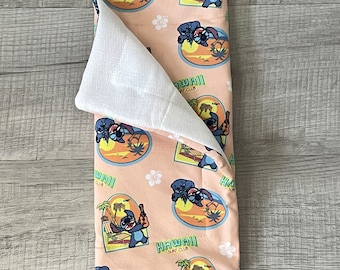 Lilo en Stitch Hawaii-spuugdoek - Premium stoffen luier