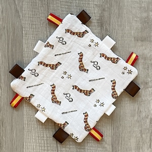 Étiquette pour bébé Harry Potter en mousseline