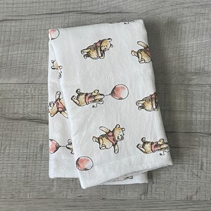 Classic Winnie the Pooh Burp Cloths Set of 3 - 100% Cotton