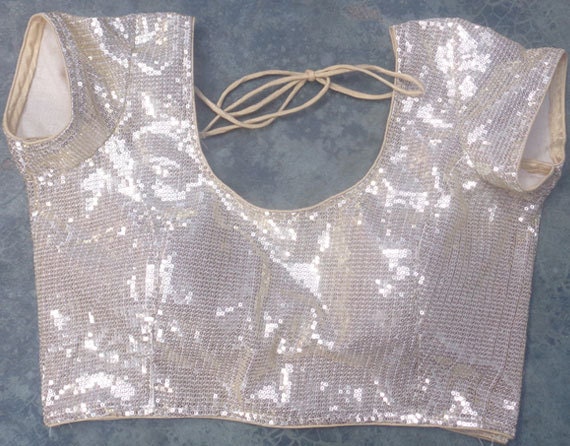 designer sequin blouse