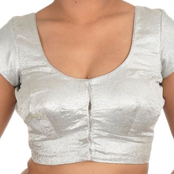 Retro Silverweave Occassion Blouse main image 1