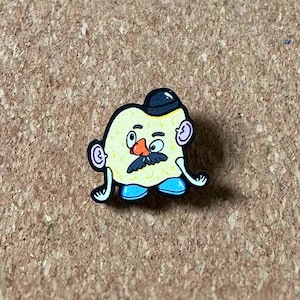 Toy Story Wooden Pin - Mr Potato Head, Mr Tortilla Head, Toy Story 3, Woody, Buzz, Slinky, Potato Heads, Wooden Gift