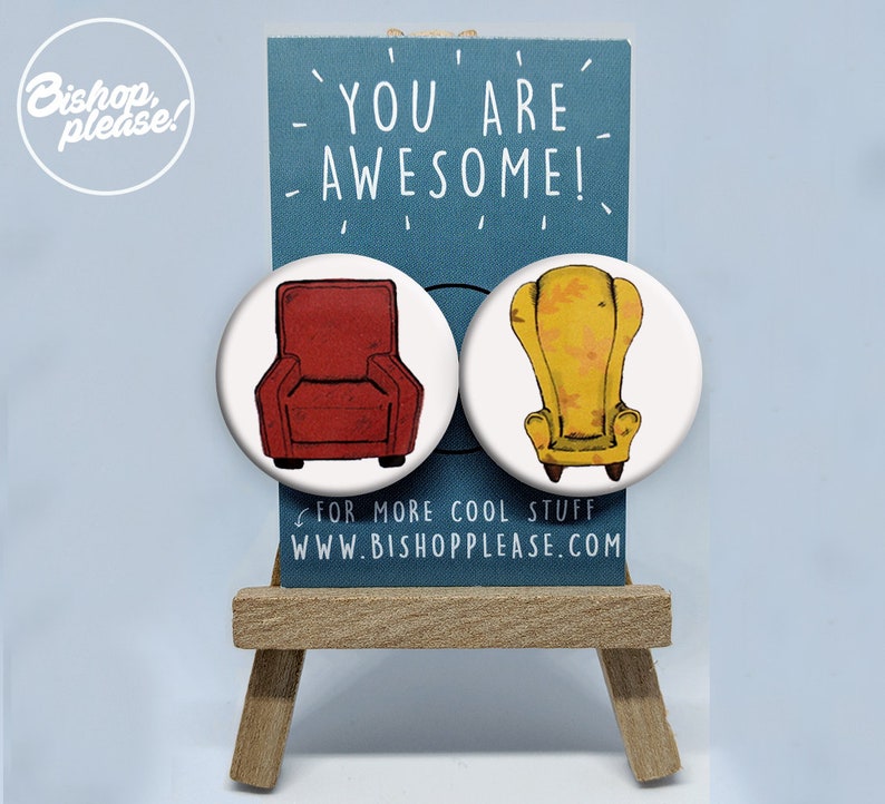 Carl And Ellie S Chairs Up Pixar Inspired Anniversary Birthday Valentines Gift 38mm Badge Metal Pin Back