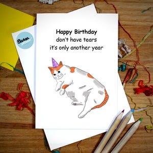 Cat Meme Birthday Card, Cat Meme Card, Meme Card, Cat Card, Cat Meme, Meme Birthday card, Cat Birthday Card, Funny Cat Card, Sad Cat Meme