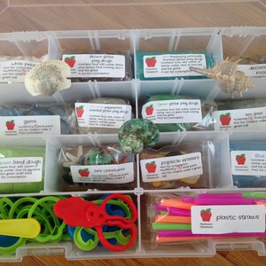 Play dough kit for Children:  A Day at the Beach