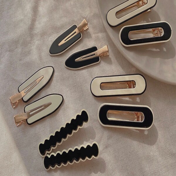 Acrylic Hair Clips Etsy UK