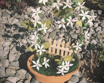 Jasmine, Handmade Beaded Tree