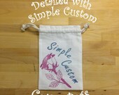 25 count Simple Custom Stamped With Detailed Stamped Bags