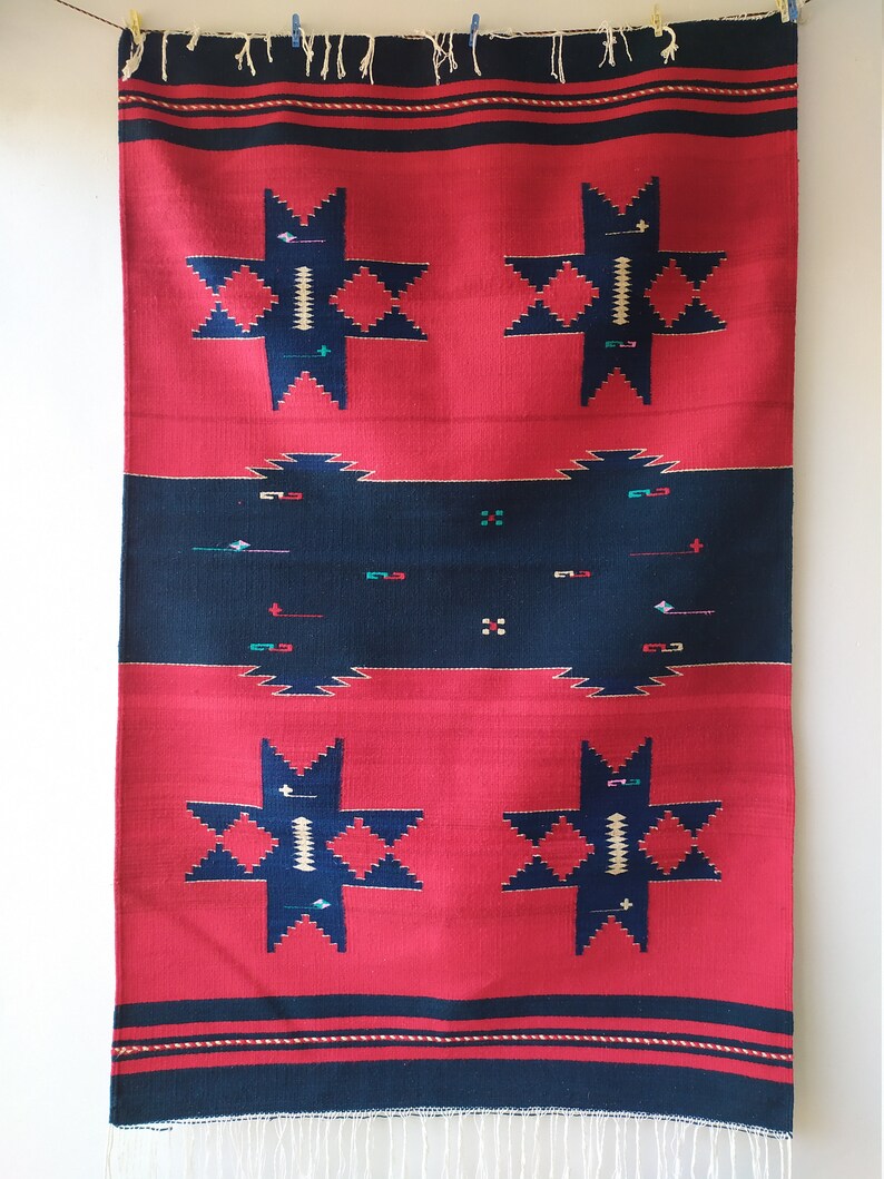 Zapotec Rug Oaxaca Etsy