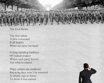 The First Salute - Graduation from Basic Training